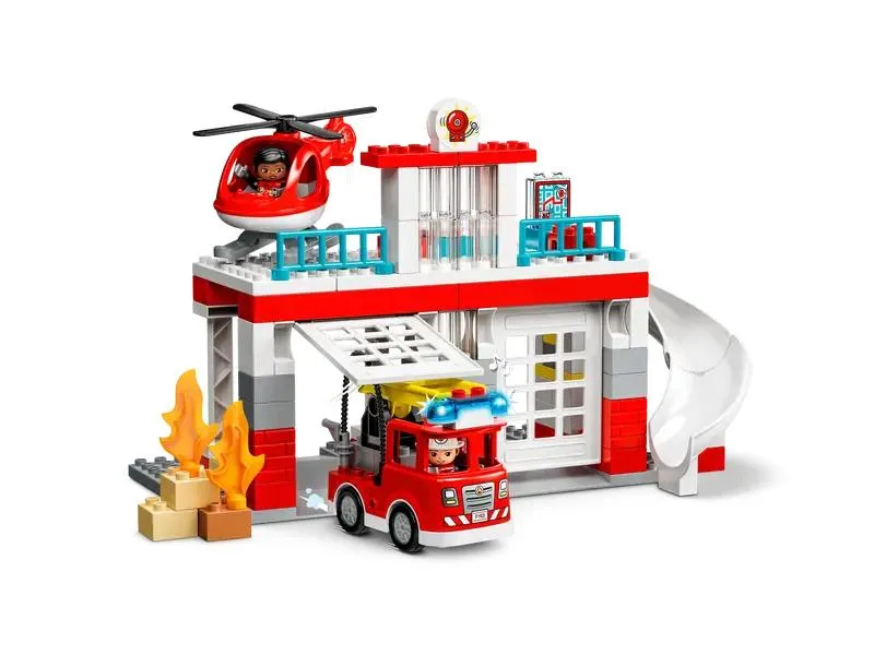 10970 Fire Station & Helicopter