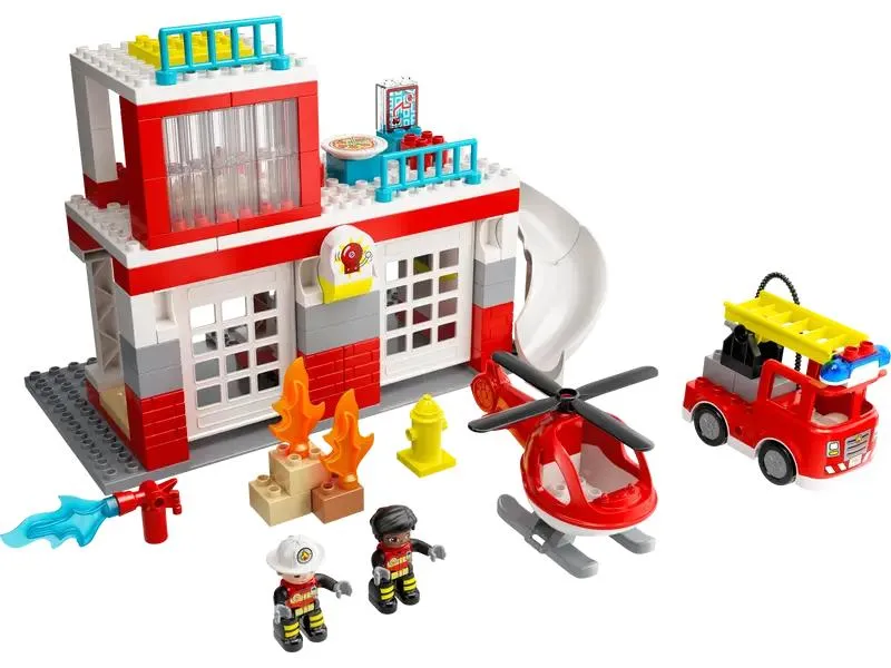 10970 Fire Station & Helicopter