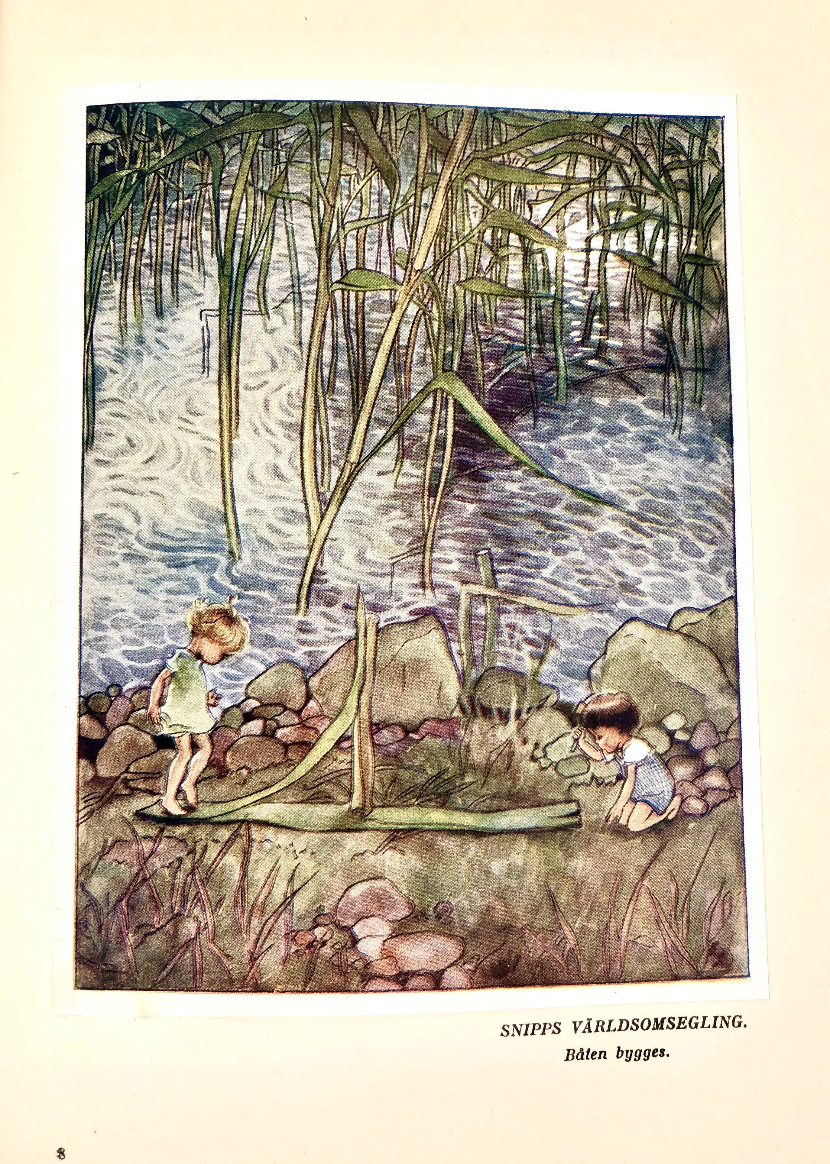 1926 Swedish Kid's Book THE TALE OF SNIP, SNAP, SNORUM || Vivi Laurent
