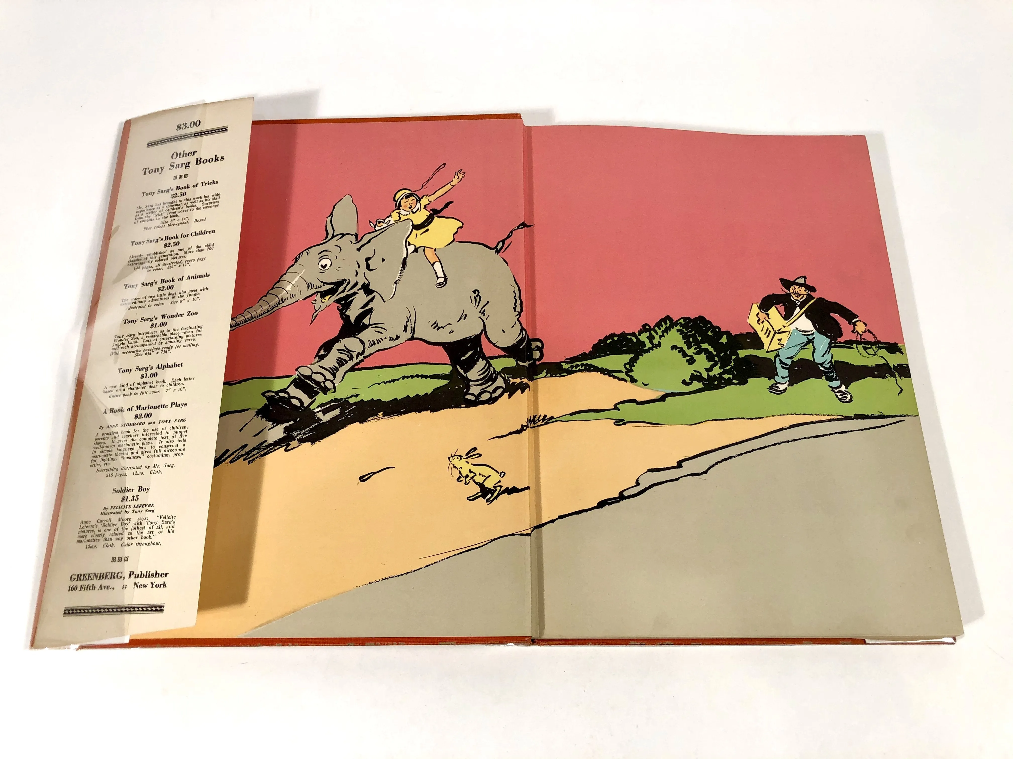 1930 THE TALKING DOLLS Children's Book || Illustrated by Tony Sarg