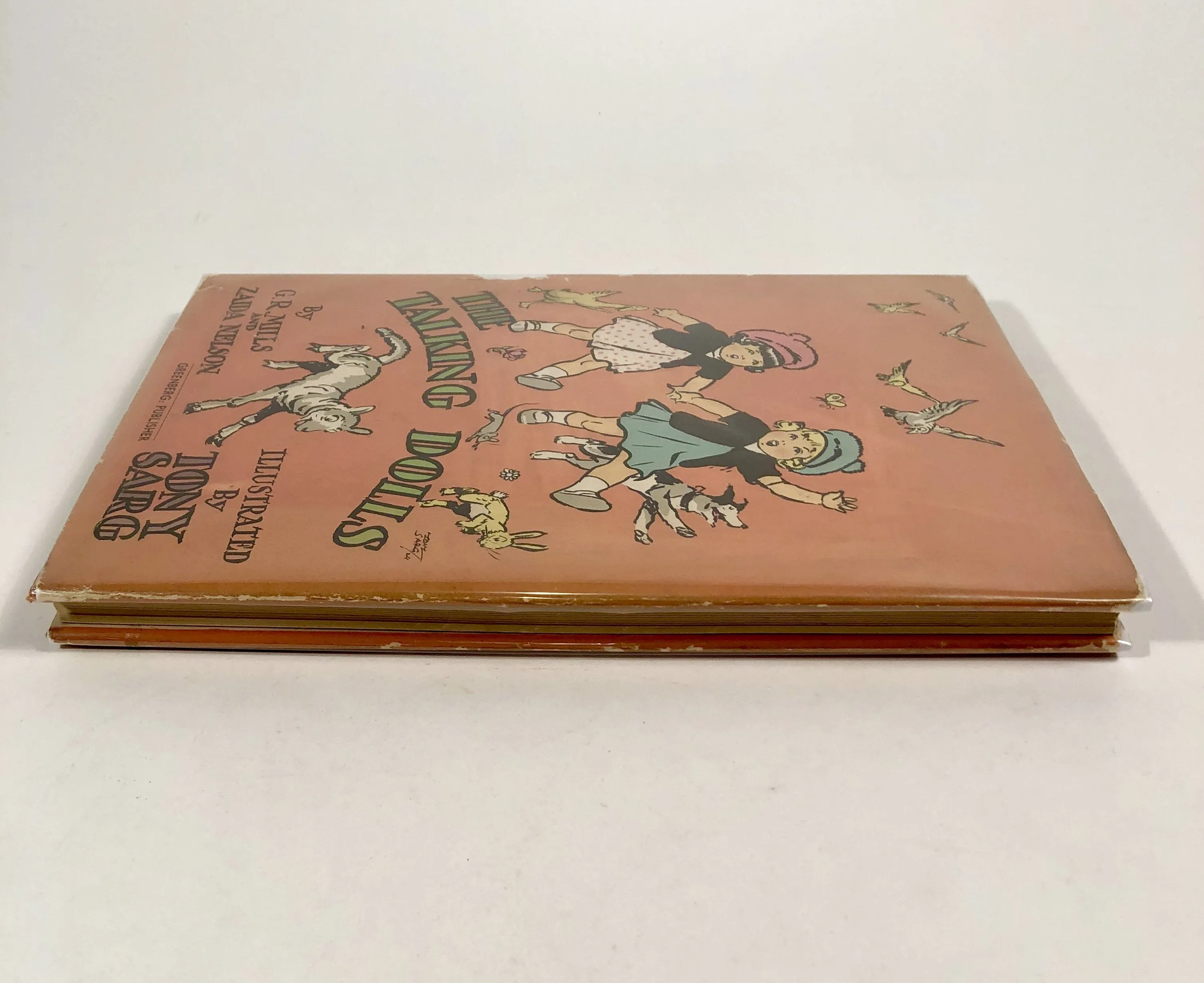 1930 THE TALKING DOLLS Children's Book || Illustrated by Tony Sarg