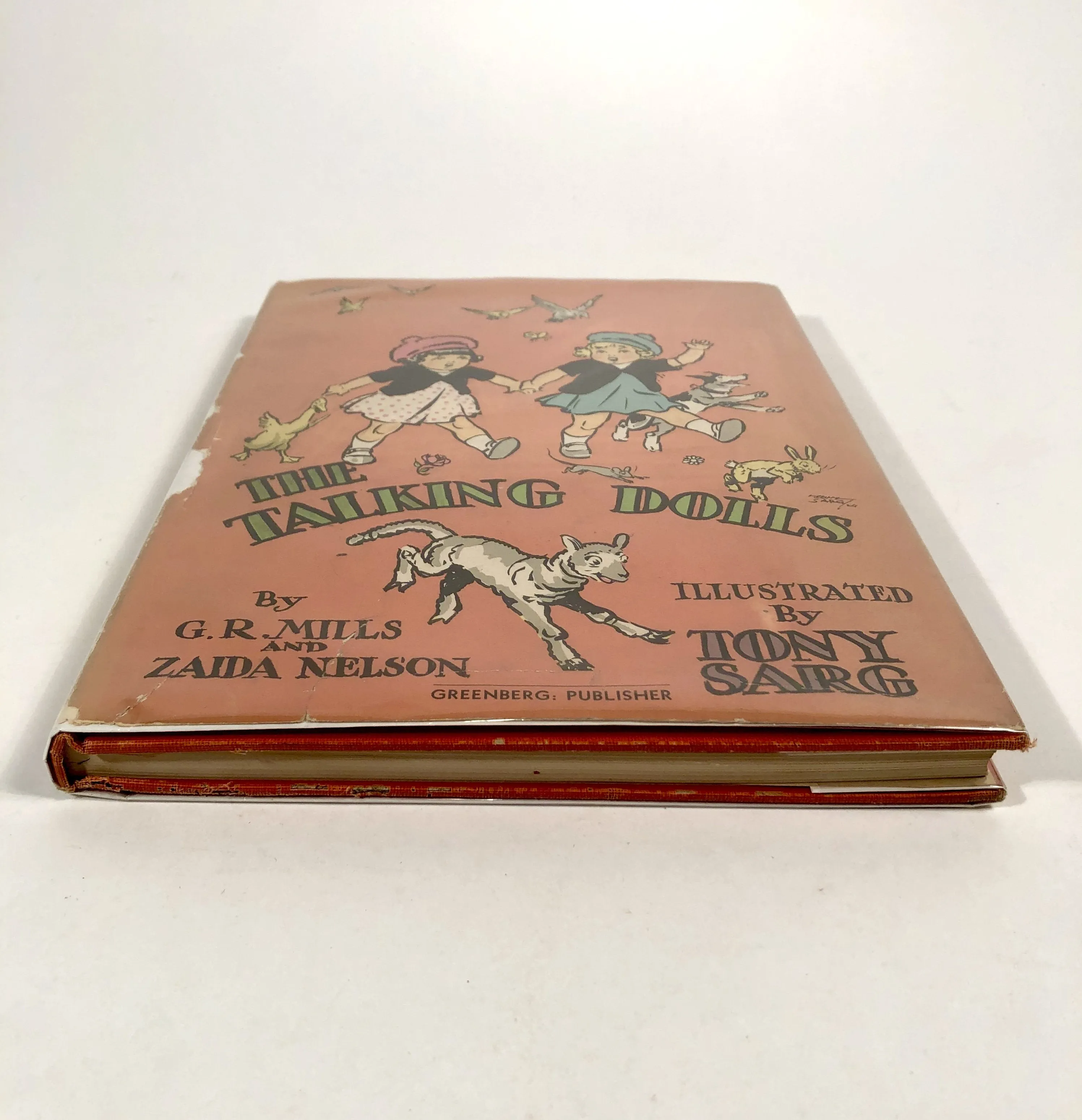1930 THE TALKING DOLLS Children's Book || Illustrated by Tony Sarg