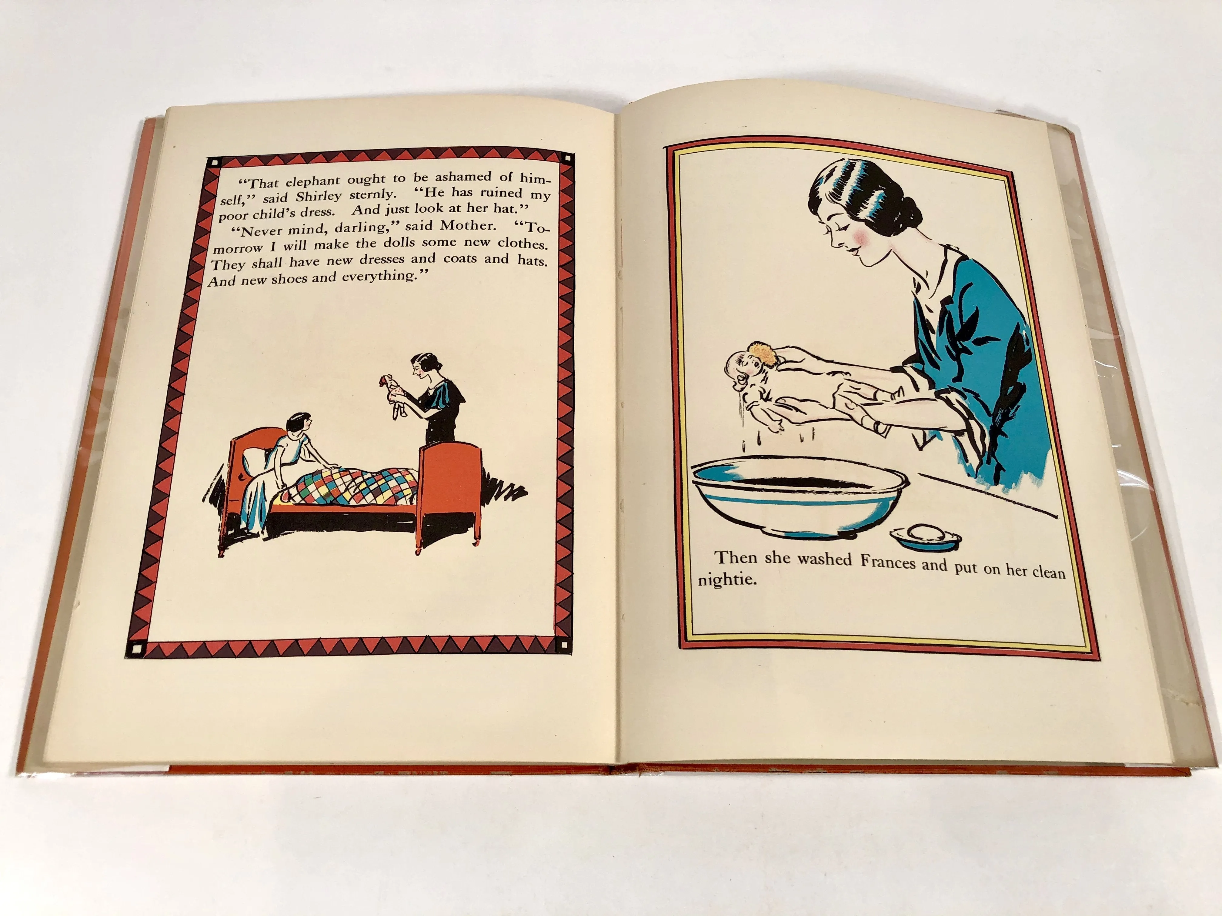 1930 THE TALKING DOLLS Children's Book || Illustrated by Tony Sarg