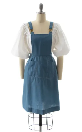 1970s Overalls Pinafore Skirt | small