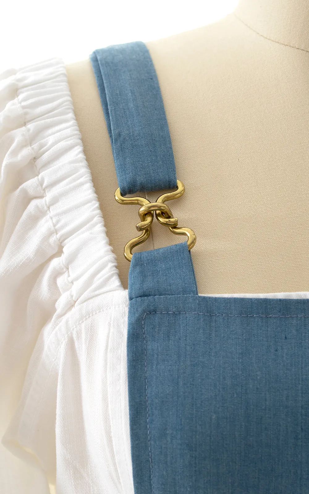 1970s Overalls Pinafore Skirt | small