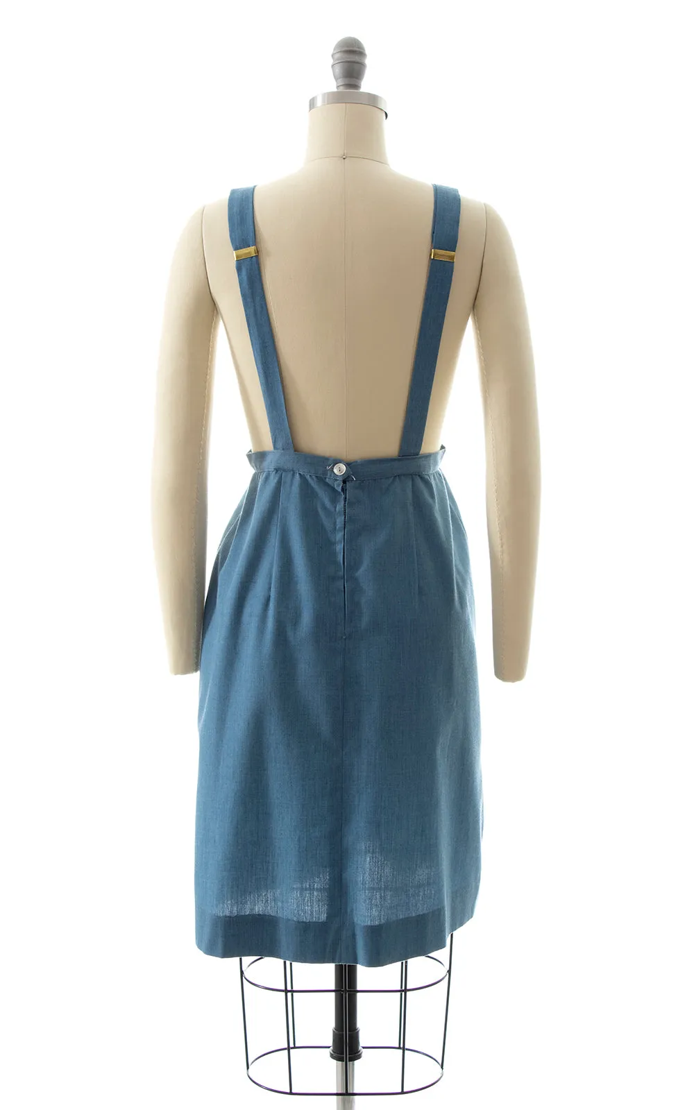 1970s Overalls Pinafore Skirt | small