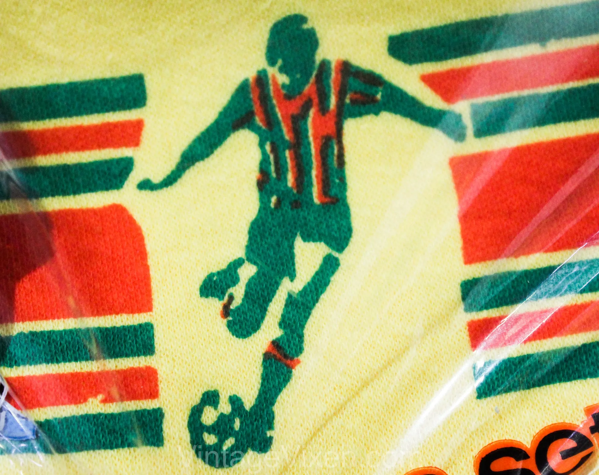 1970s Soccer Star T Shirt & Shorts - Size 4T Toddler Boys Girls Gender Neutral Sports Set - Deadstock Summer Retro Athletic 70s Children's
