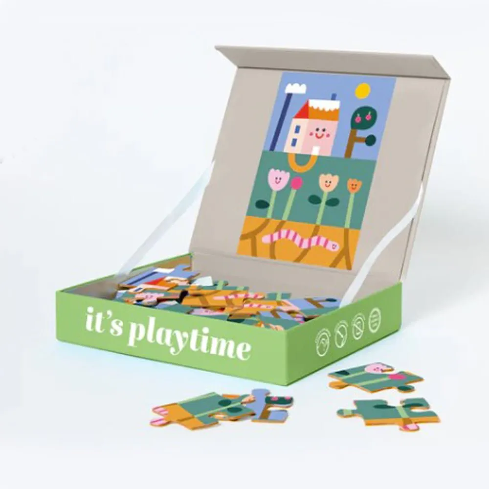 24 piece kids puzzle - Under The Garden