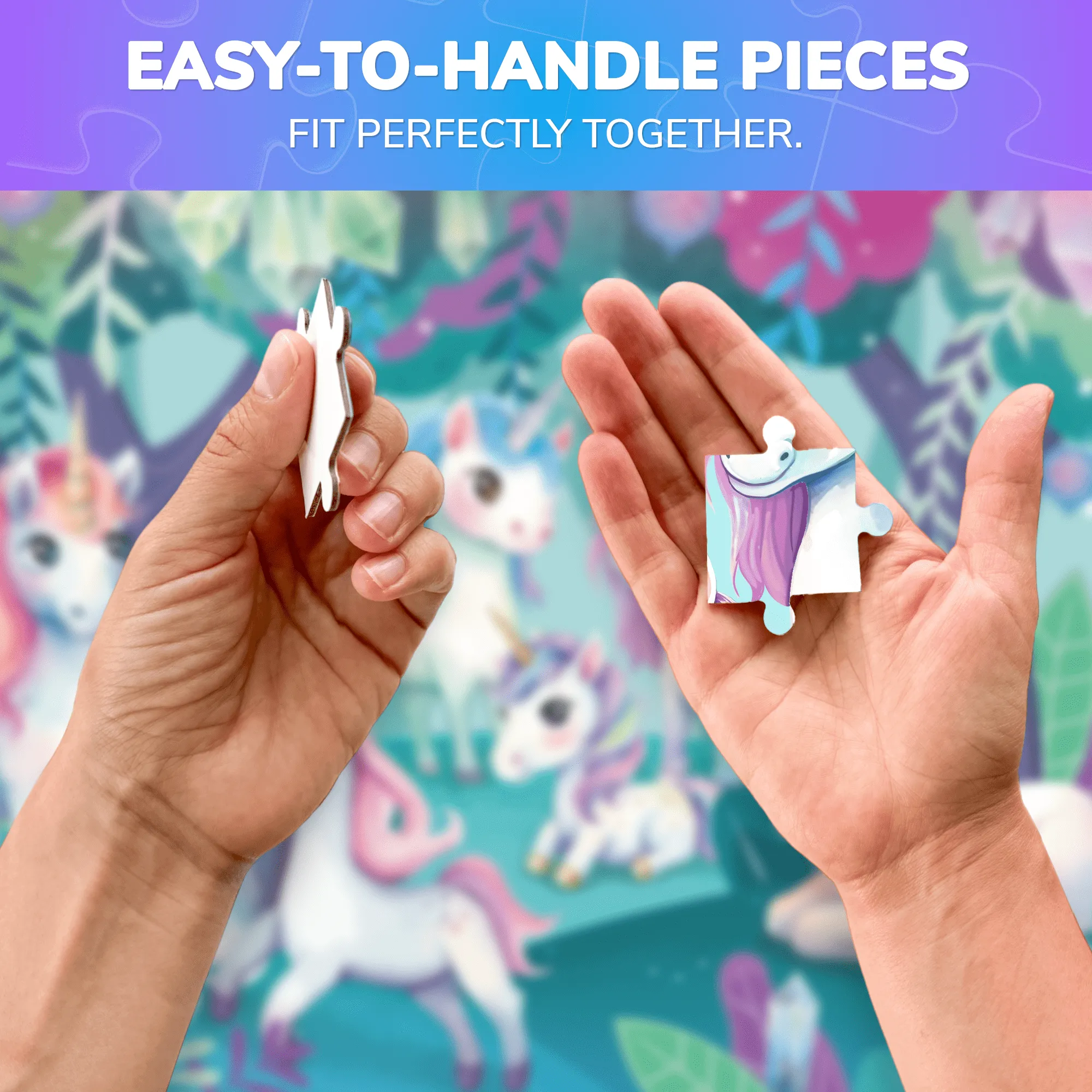 30 Pcs Jigsaw Puzzles for Kids |Unicorns