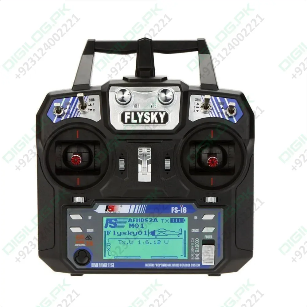 6 Channel Rc Transmitter Receiver Flysky Fs-i6 Transmitter With Fs-ia6 Receiver