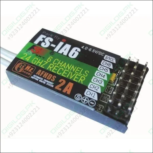 6 Channel Rc Transmitter Receiver Flysky Fs-i6 Transmitter With Fs-ia6 Receiver