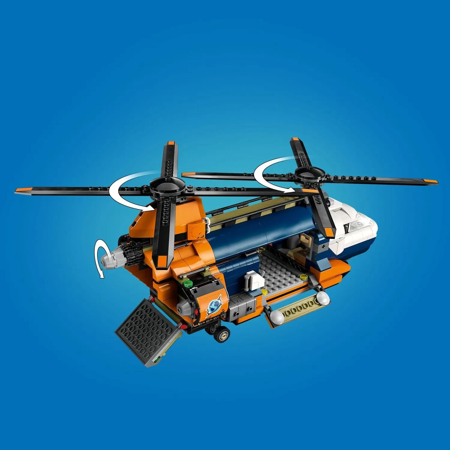 60437 Jungle Explorer Helicopter at Base Camp