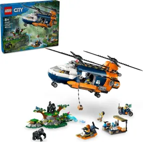 60437 Jungle Explorer Helicopter at Base Camp