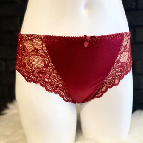 ABC Princess Lace Panty Red