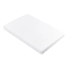 All-Stages Bassinet Sheet in GOTS Certified Organic Muslin Cotton - White