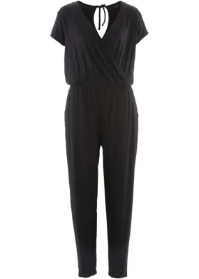Ankle length jumpsuit Bpc Bonprix Collection, black