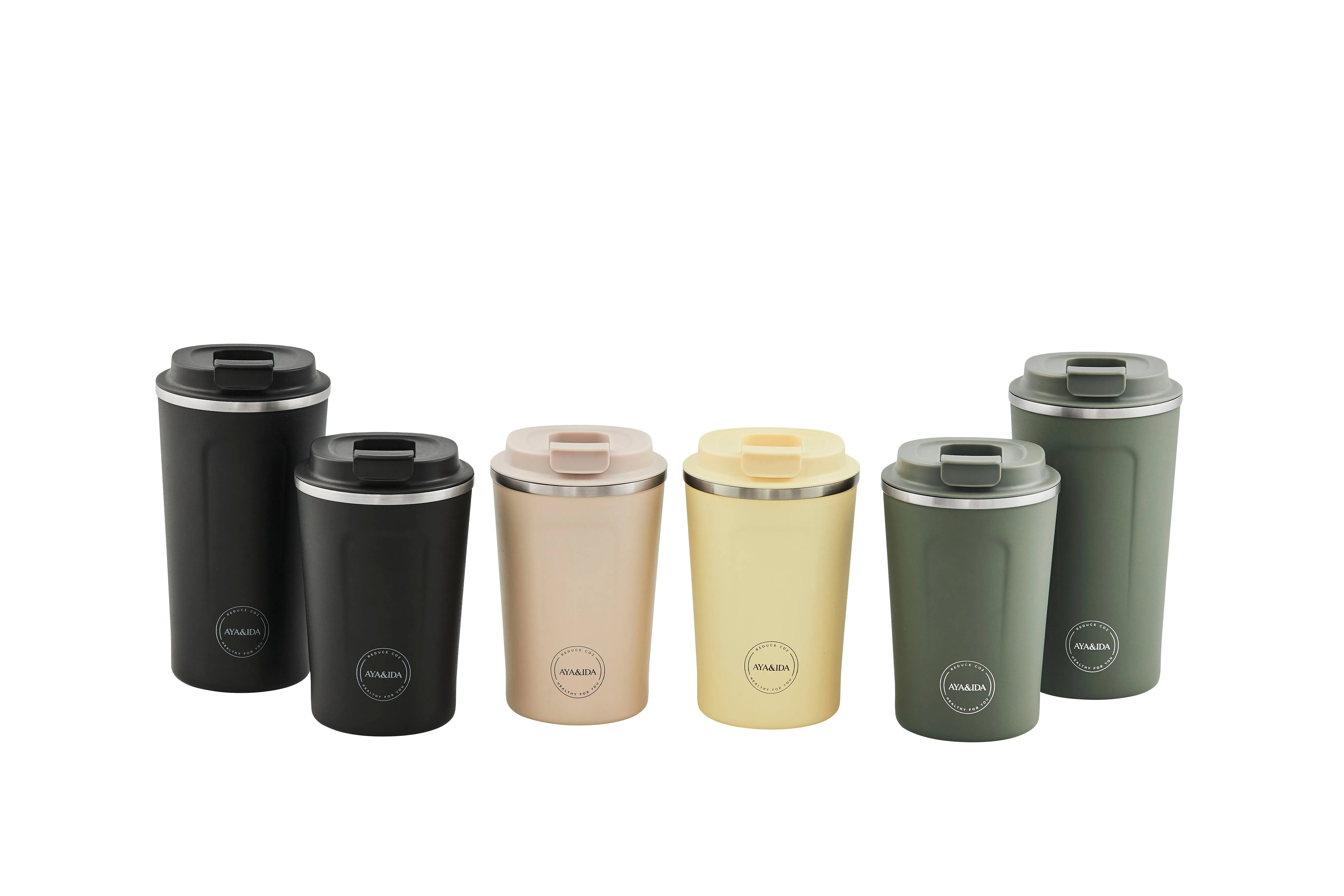 Aya & Ida 380ml CUP2GO for Hot & Cold Drinks | Various colours