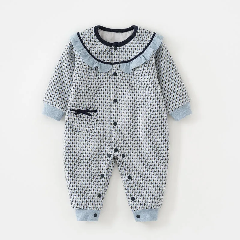 Baby cotton jumpsuit