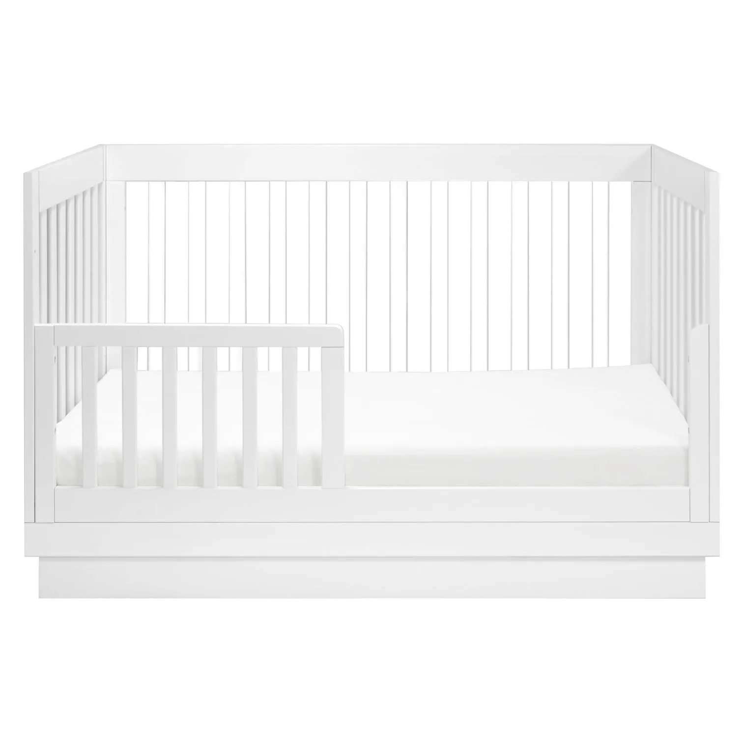 Babyletto Harlow Acrylic 3-in-1 Convertible Crib with Toddler Bed Conversion Kit
