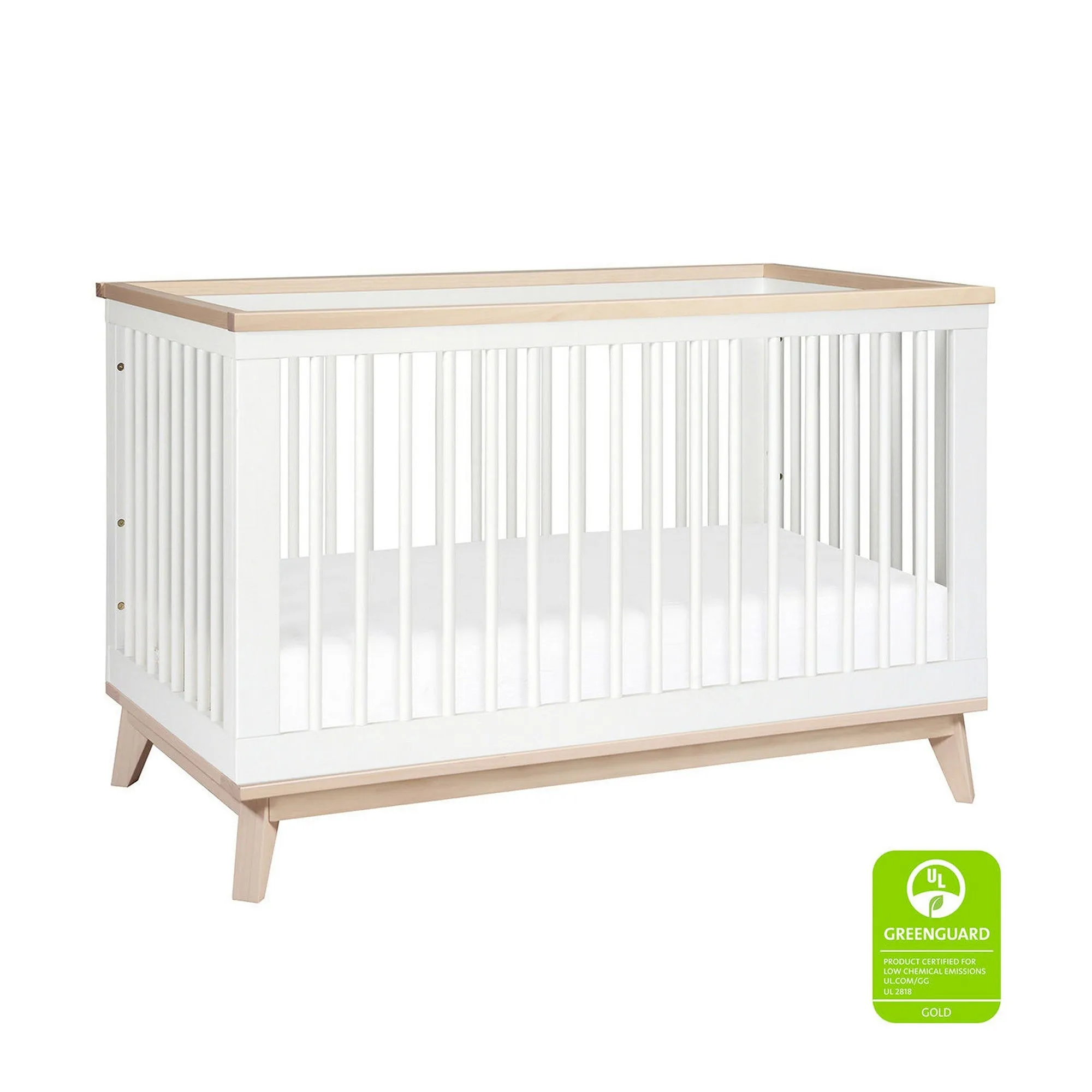 BABYLETTO Scoot 3-in-1 Convertible Crib