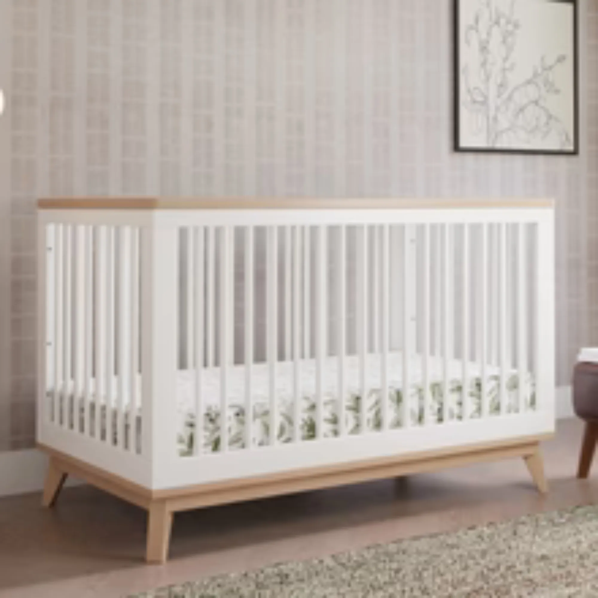 BABYLETTO Scoot 3-in-1 Convertible Crib
