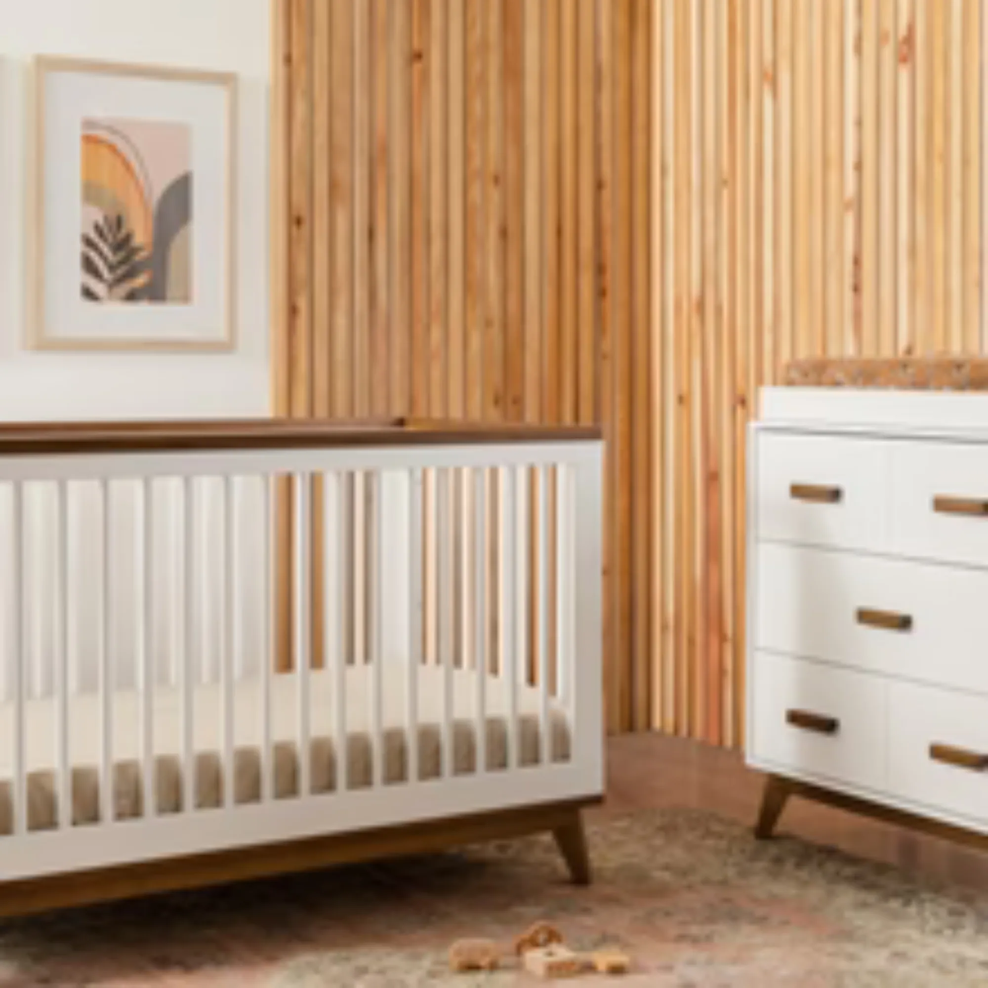 BABYLETTO Scoot 3-in-1 Convertible Crib