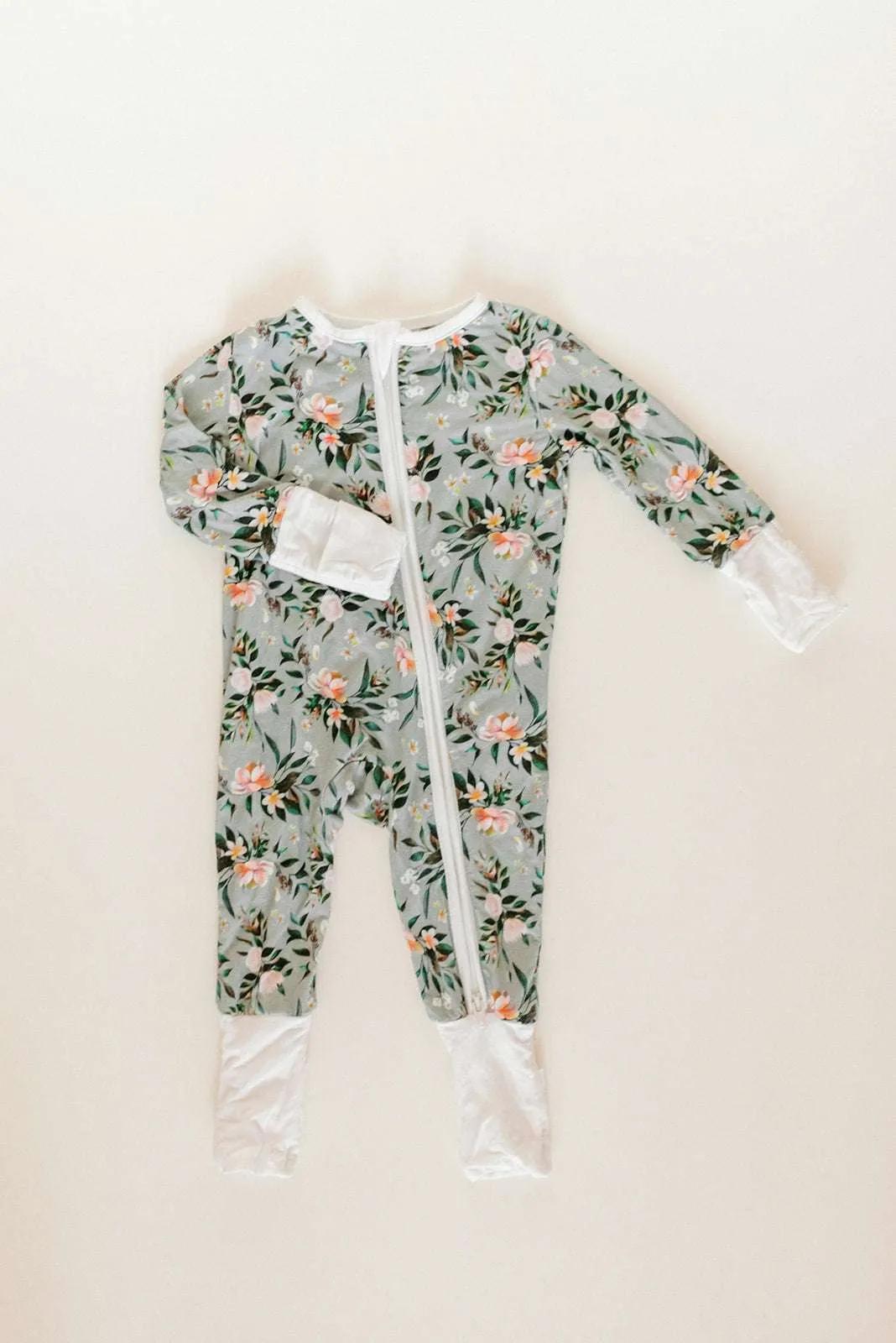 Bamboo Baby Convertible Jumpsuit | Botanical