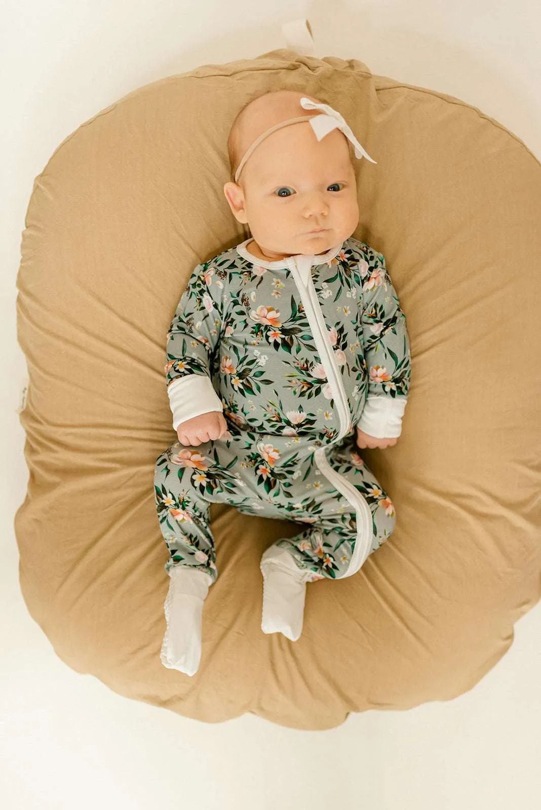 Bamboo Baby Convertible Jumpsuit | Botanical
