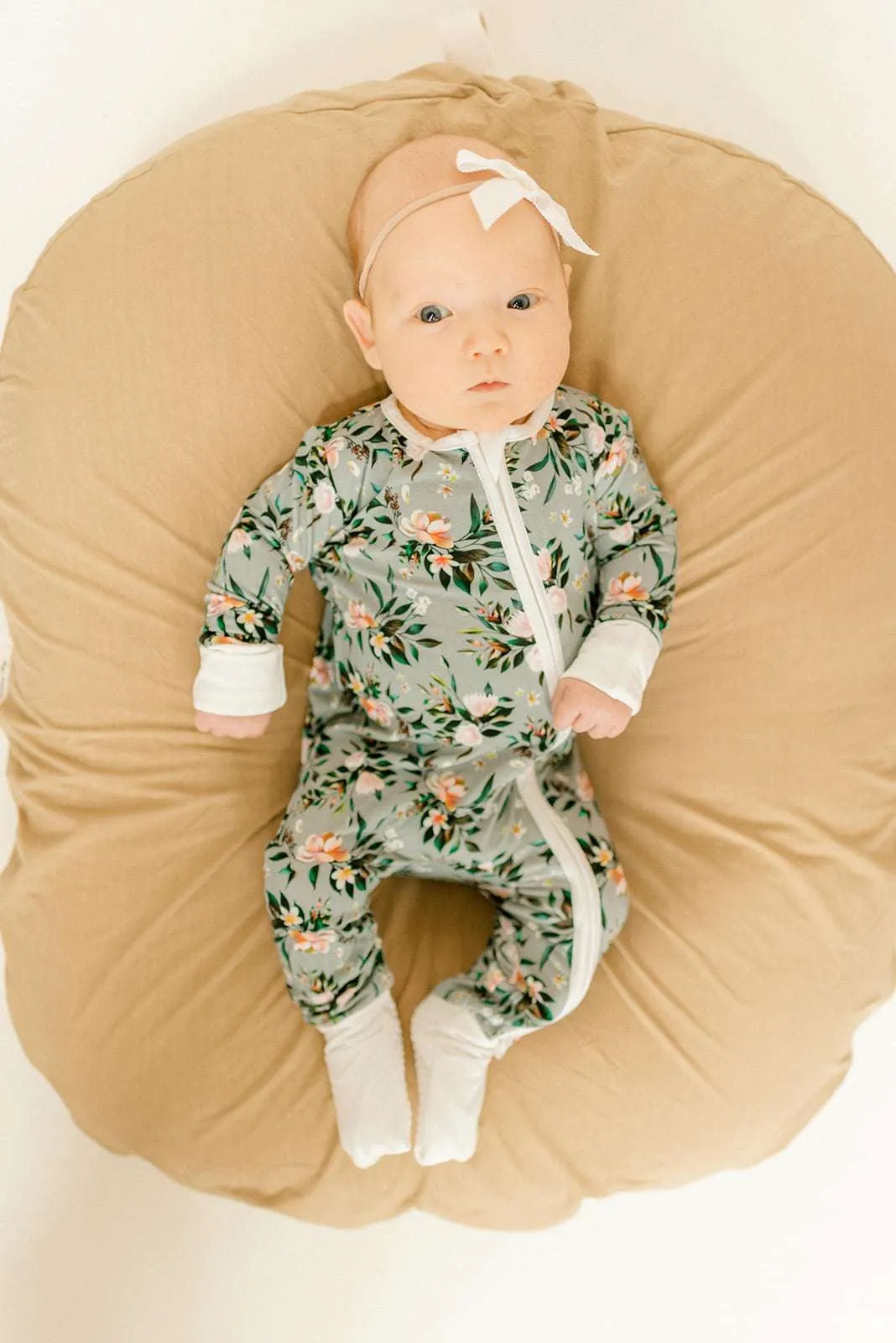 Bamboo Baby Convertible Jumpsuit | Botanical