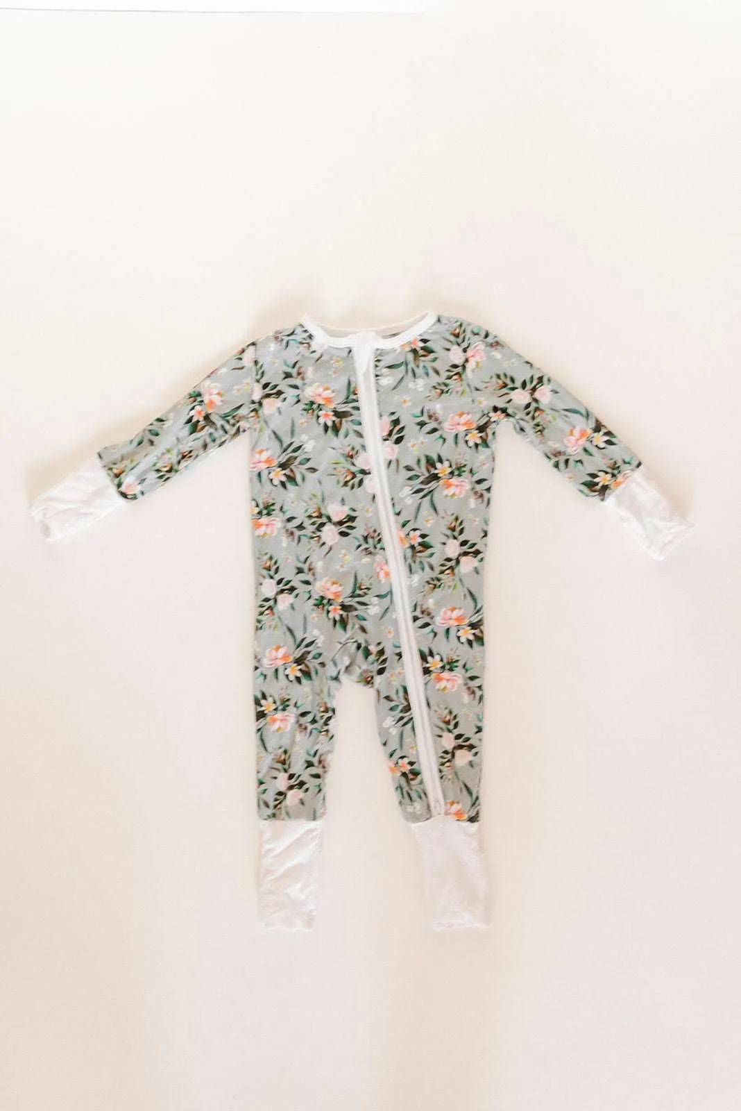 Bamboo Baby Convertible Jumpsuit | Botanical