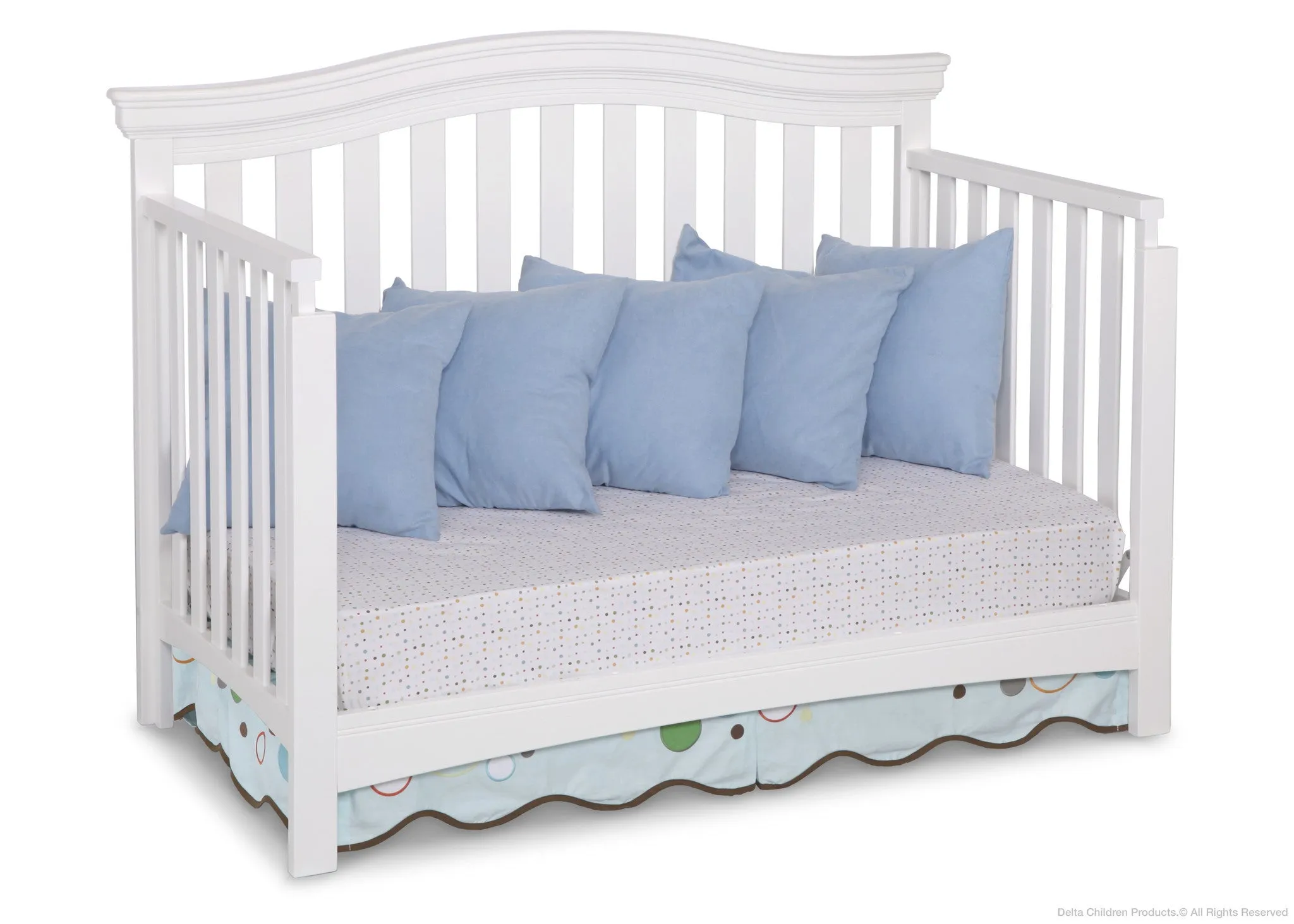 Bennington Curved 4-in-1 Crib
