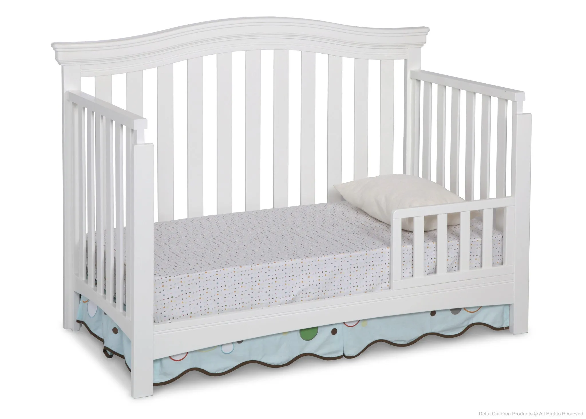 Bennington Curved 4-in-1 Crib