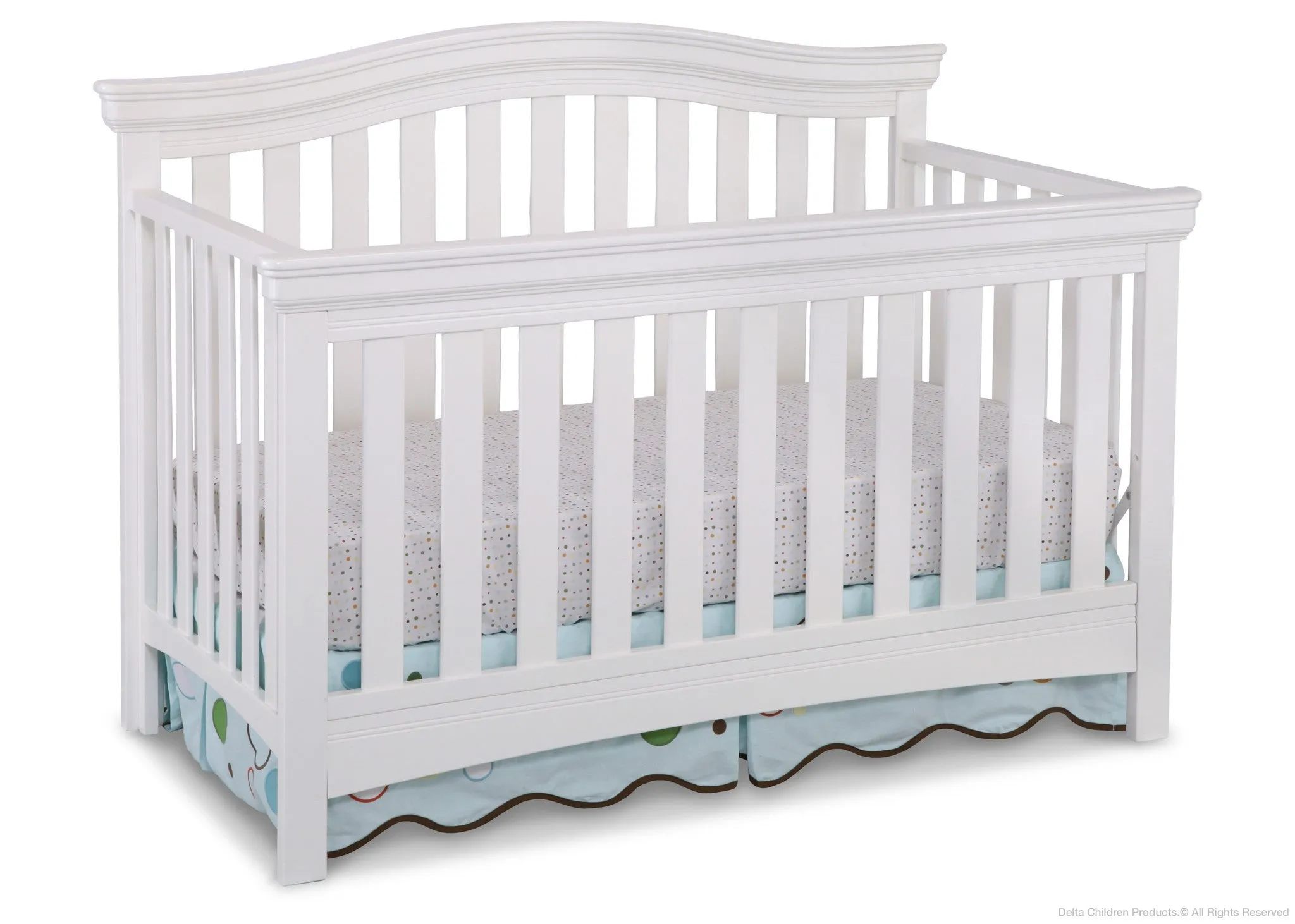 Bennington Curved 4-in-1 Crib