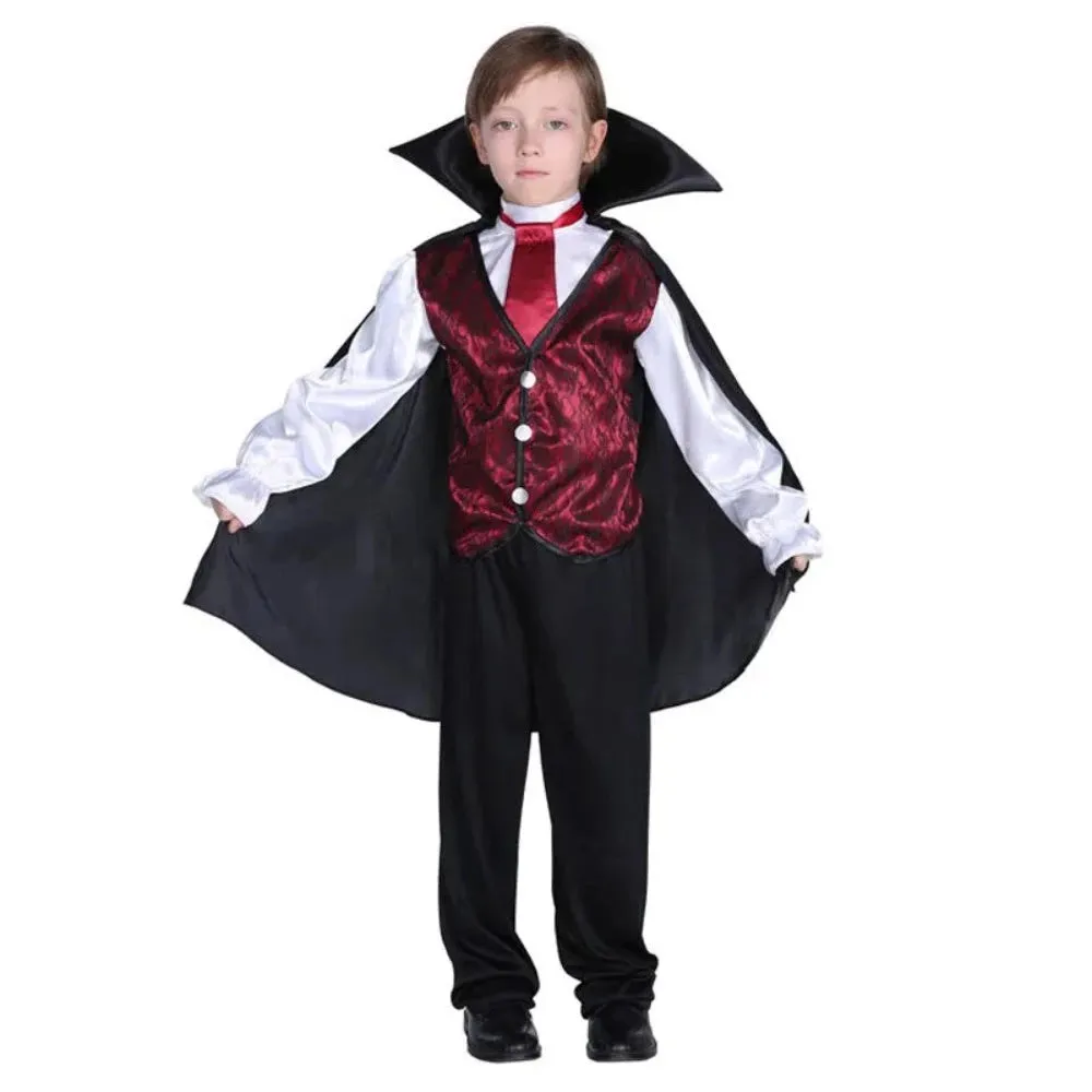 Boys Halloween Party Vampire-Count Dracula Costume