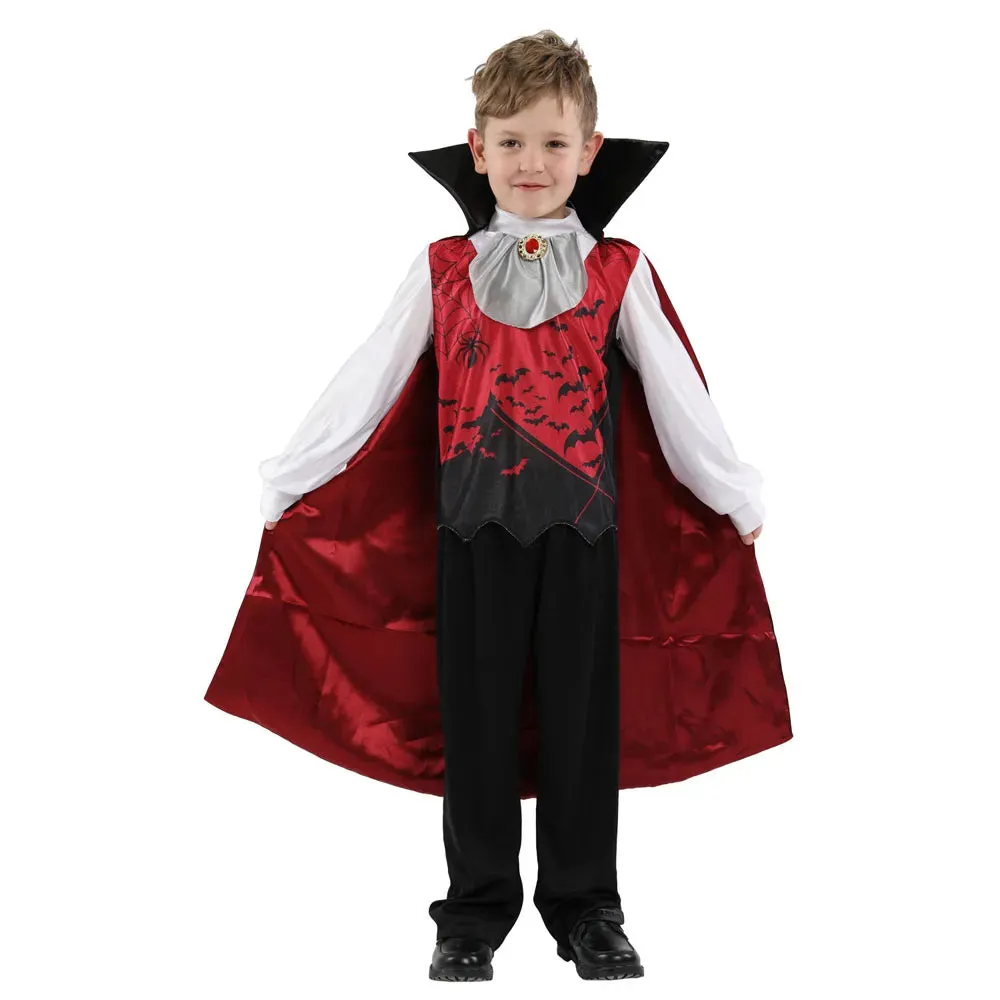 Boys Halloween Party Vampire-Count Dracula Costume