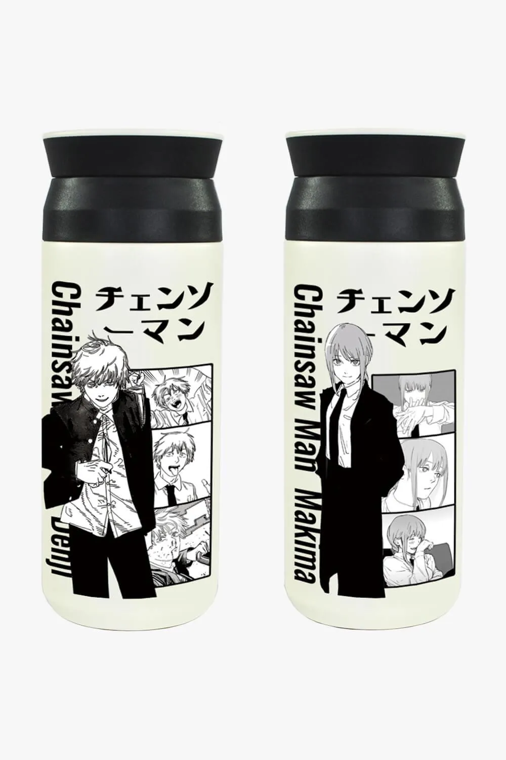 Chainsaw Man Manga Thermos Water Bottle