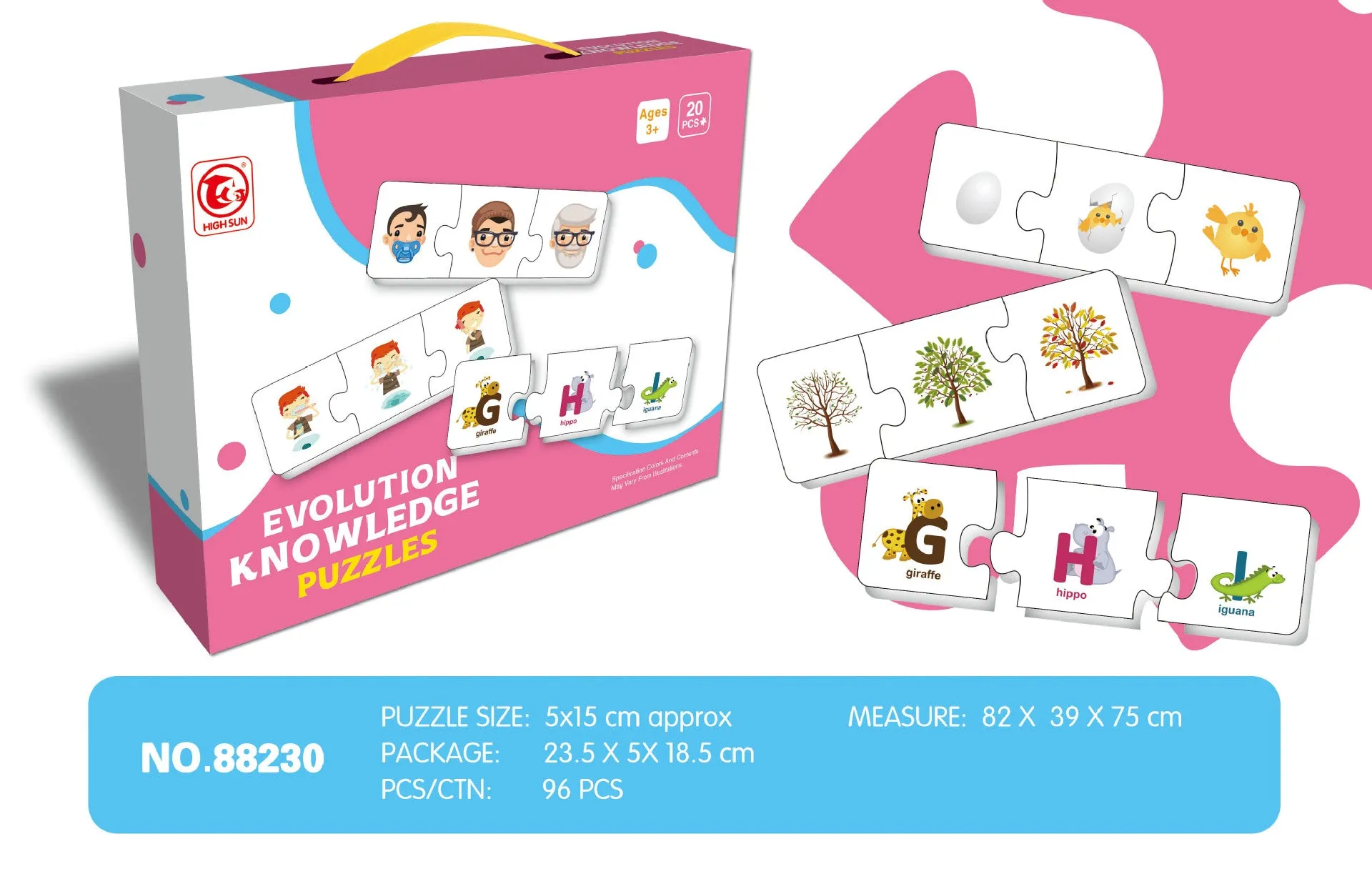 Children jigsaw puzzle enlightenment education learning toys stimulate logical thinking puzzle toys