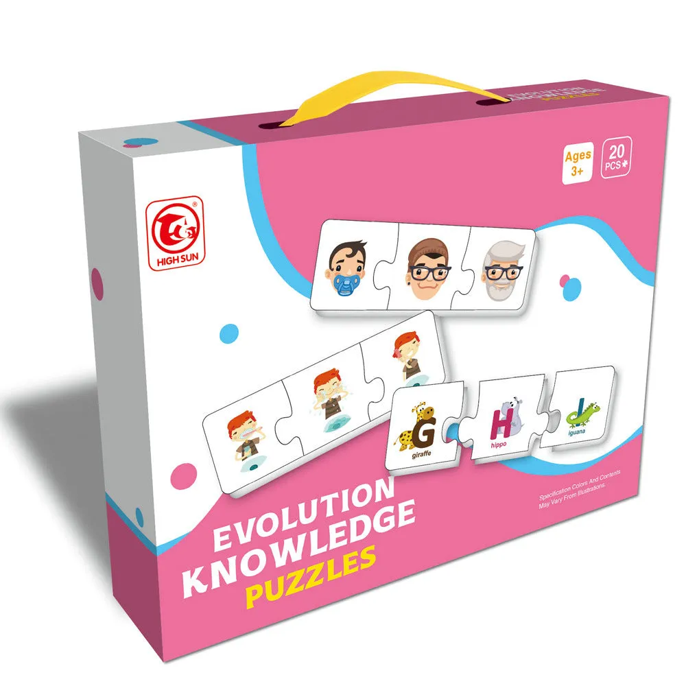 Children jigsaw puzzle enlightenment education learning toys stimulate logical thinking puzzle toys