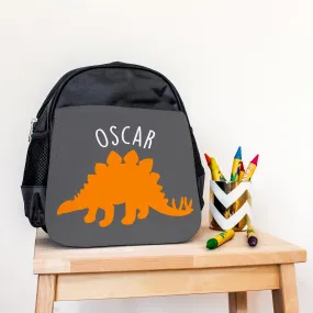 Children's Personalised Stegosaurus Mini Backpack