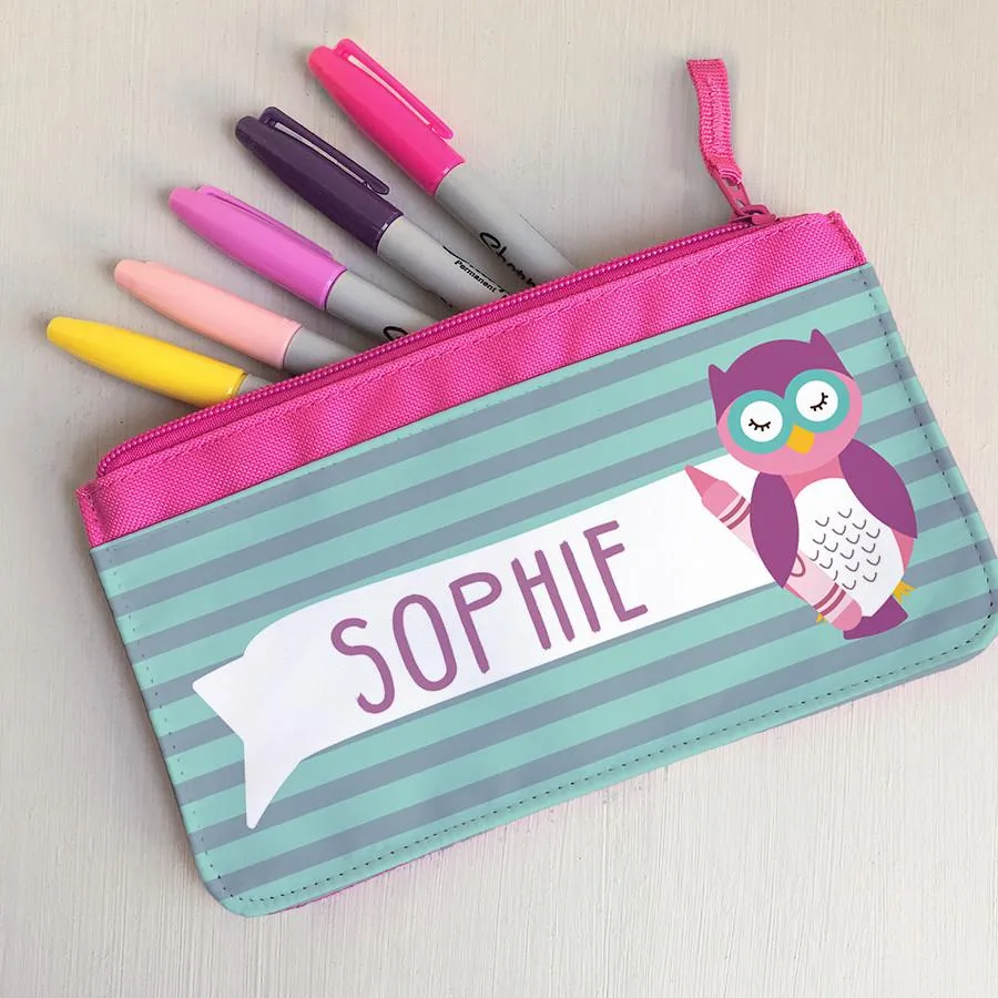 Children's Personalised Wise Owlet Backpack