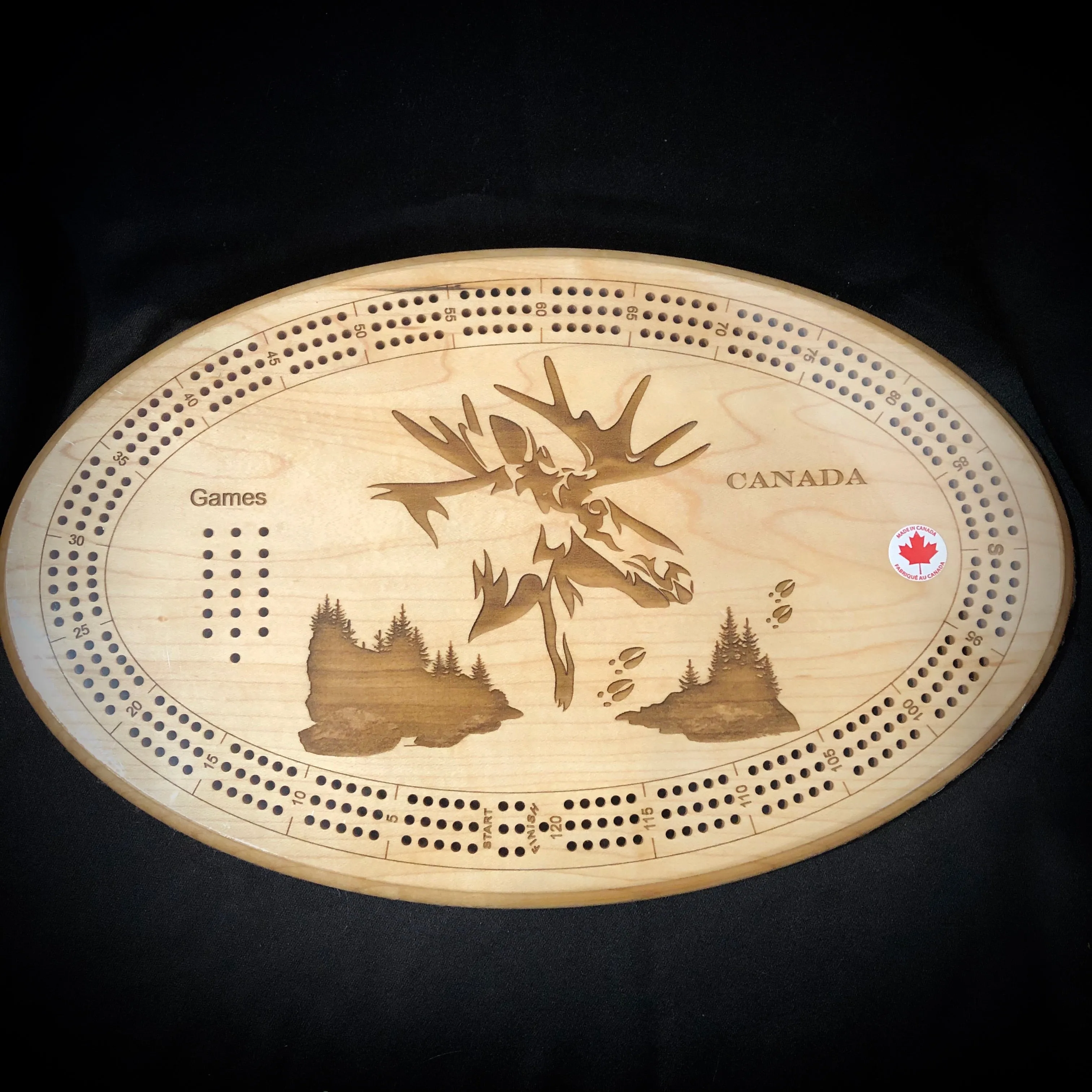 Crib Board - Moose Head