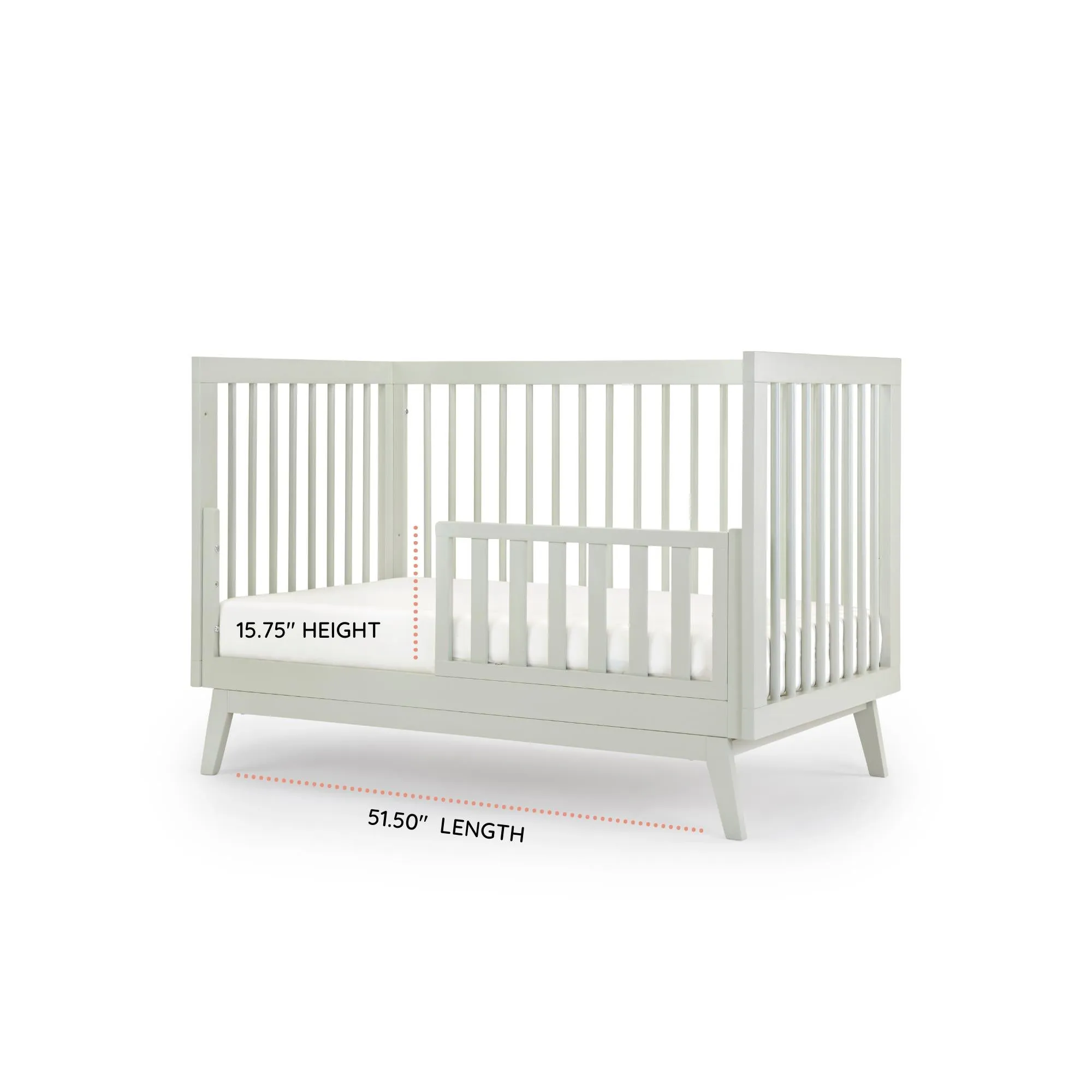 Dadada - Soho 3-in-1 Convertible Crib - Sage