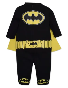 DC Comics Justice League Zip Up Costume Coverall and Cape