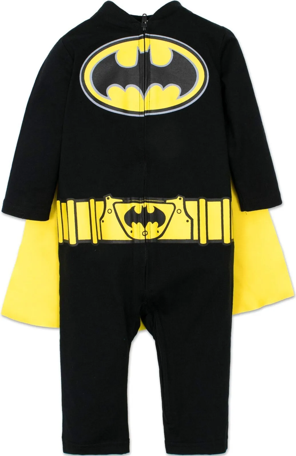 DC Comics Justice League Zip Up Costume Coverall and Cape