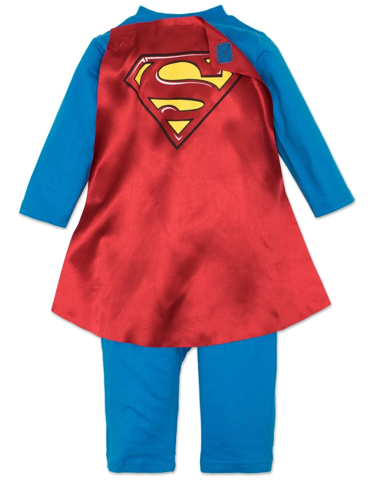 DC Comics Justice League Zip Up Costume Coverall and Cape