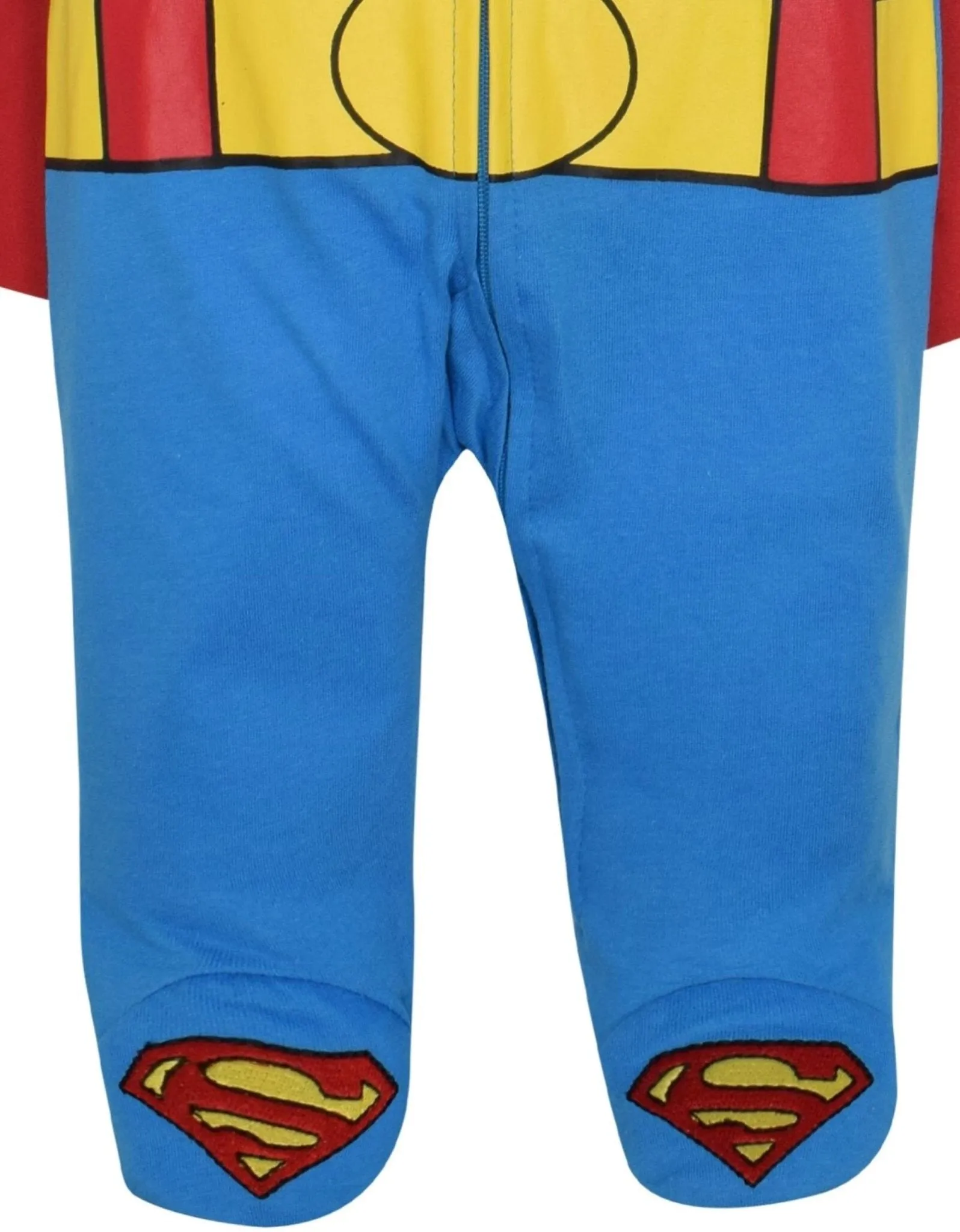DC Comics Justice League Zip Up Costume Coverall and Cape