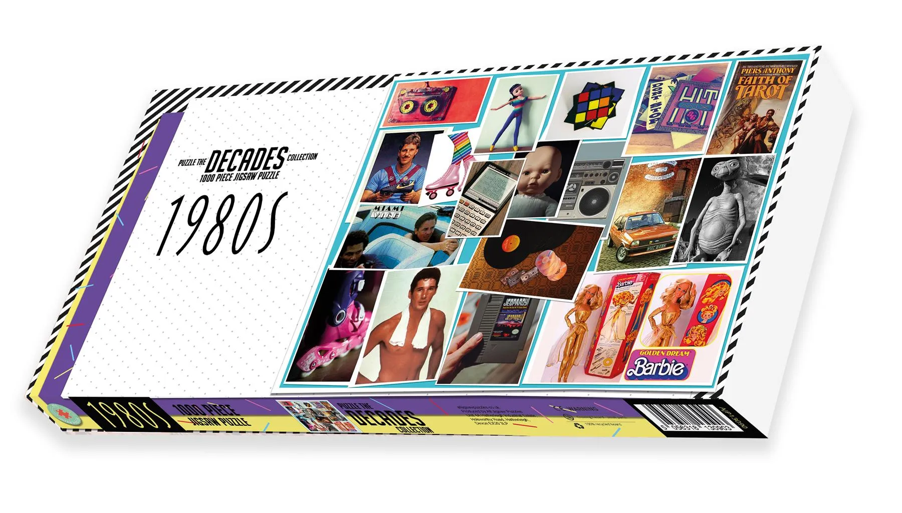 Decades - 80's 1000 or 500 Piece Jigsaw Puzzle