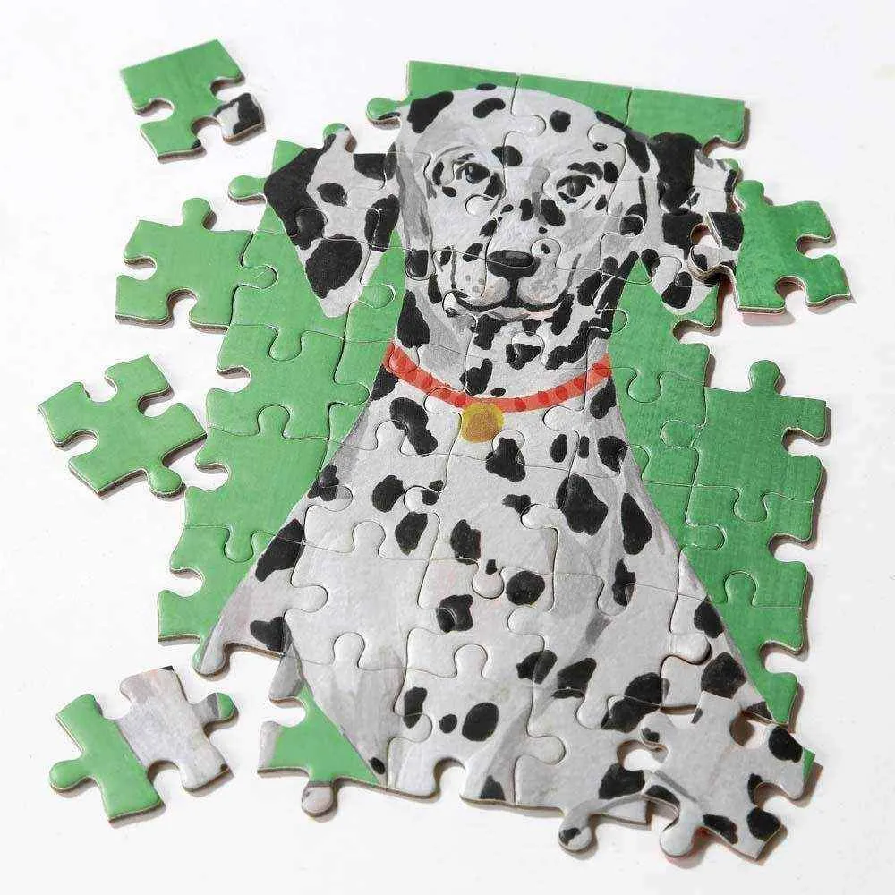 Double Sided Dalmatian Jigsaw Puzzle 100 Pieces