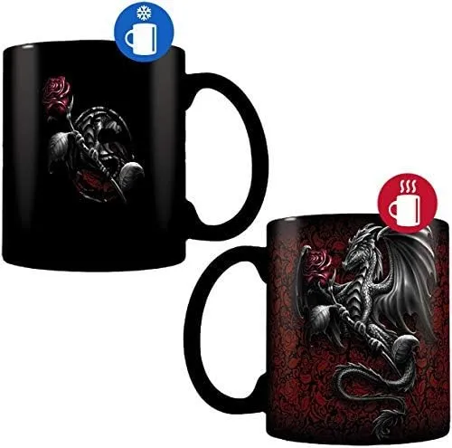 Dragon Rose Heat Change Mug