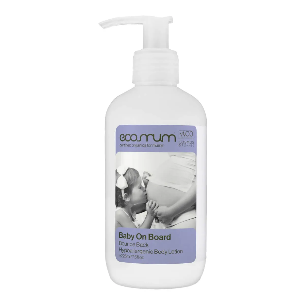 Eco.mum Baby On Board Bounce Back Hypoallergenic Body Lotion